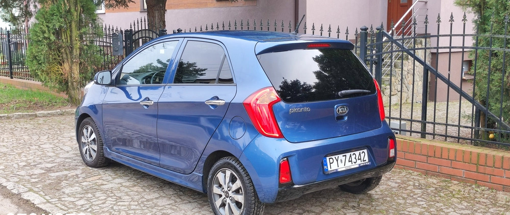 Kia Picanto cena 26500 przebieg: 130400, rok produkcji 2015 z Poznań małe 154